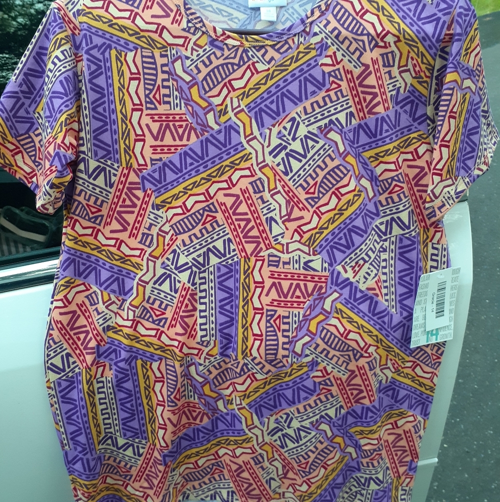 LulaRoe Gracie Top size 14